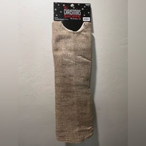 Burlap Tweed Material NWT Tree Skirt round heavy Duty, Priced half off 😀